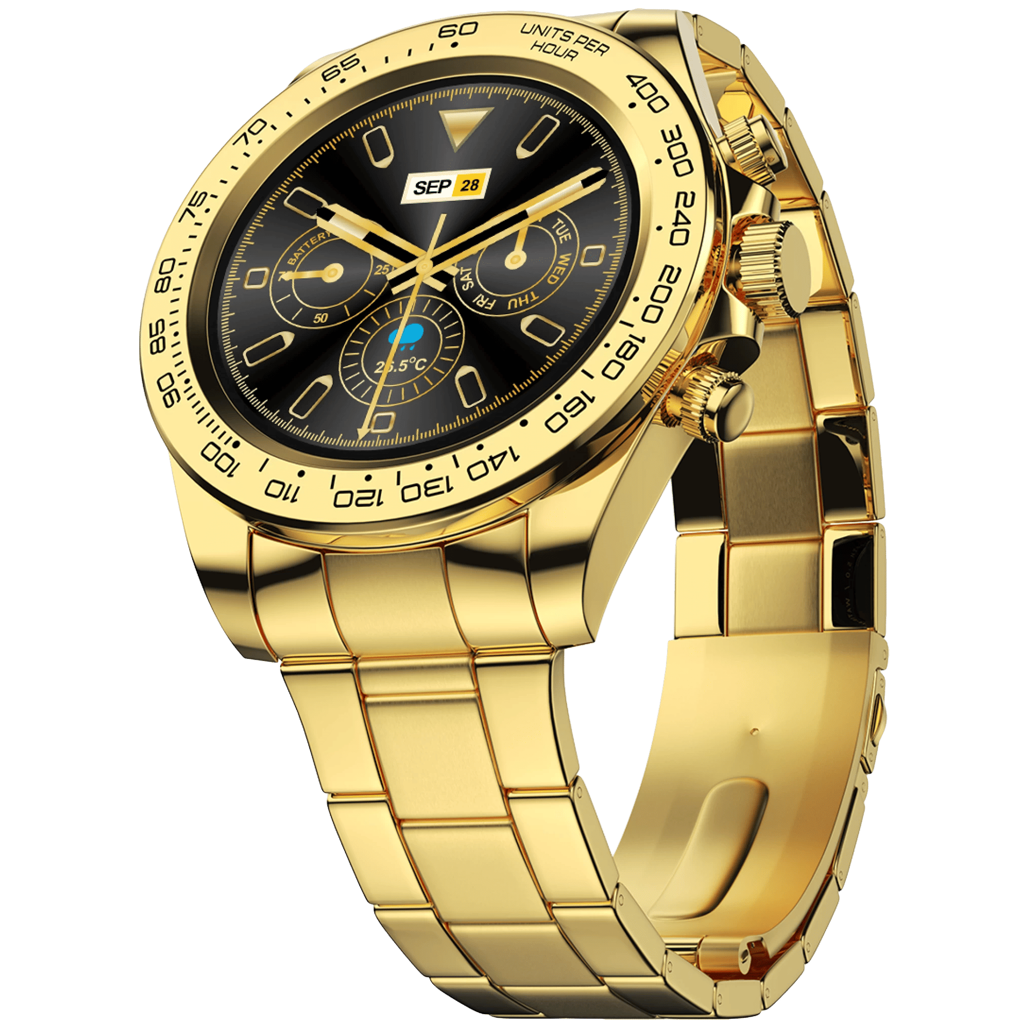 Water resistant gold discount watches